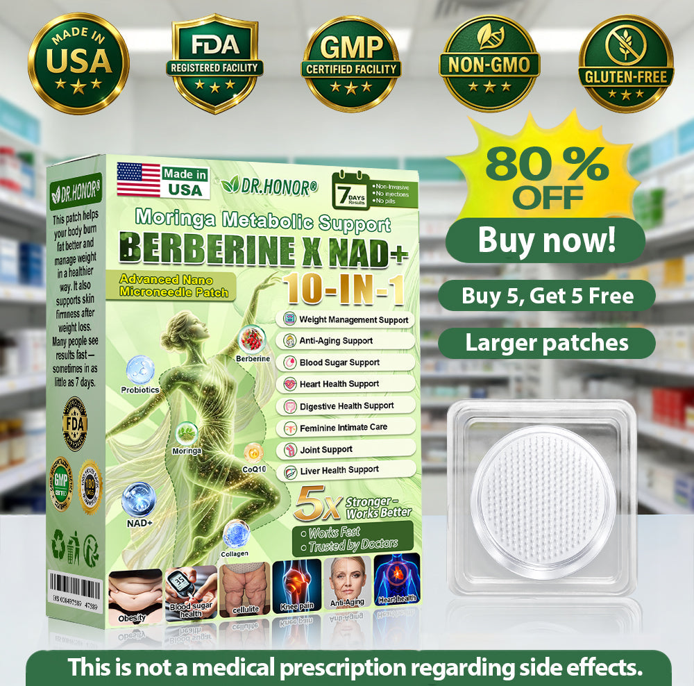 𝐃𝐑.𝐇𝐎𝐍𝐎𝐑® 𝗠𝗼𝗿𝗶𝗻𝗴𝗮 · 𝗕𝗲𝗿𝗯𝗲𝗿𝗶𝗻𝗲 × 𝗡𝗔𝗗+ 𝟏𝟎-𝐢𝐧-𝟏 𝐀𝐝𝐯𝐚𝐧𝐜𝐞𝐝 𝐍𝐚𝐧𝐨 𝐌𝐢𝐜𝐫𝐨𝐧𝐞𝐞𝐝𝐥𝐞 𝐏𝐚𝐭𝐜𝐡  🇺🇸 (𝐉𝐮𝐬𝐭 𝐨𝐧𝐜𝐞 𝐚 𝐝𝐚𝐲, 𝐯𝐢𝐬𝐢𝐛𝐥𝐞 𝐜𝐡𝐚𝐧𝐠𝐞𝐬 𝐢𝐧 𝟕 𝐝𝐚𝐲𝐬）𝘽𝙚𝙧𝙗𝙚𝙧𝙞𝙣𝙚 + 𝙈𝙤𝙧𝙞𝙣𝙜𝙖 𝙁𝙤𝙧𝙢𝙪𝙡𝙖 ✅ 𝐅𝐨𝐫 𝐨𝐛𝐞𝐬𝐢𝐭𝐲, 𝗟𝗼𝗼𝘀𝗲 𝘀𝗸𝗶𝗻,𝐝𝐢𝐚𝐛𝐞𝐭𝐞𝐬, 𝐬𝐥𝐞𝐞𝐩 𝐚𝐩𝐧𝐞𝐚, 𝐣𝐨𝐢𝐧𝐭 𝐢𝐬𝐬𝐮𝐞𝐬, 𝐚𝐧𝐝 𝐦𝐨𝐫𝐞💯💯
