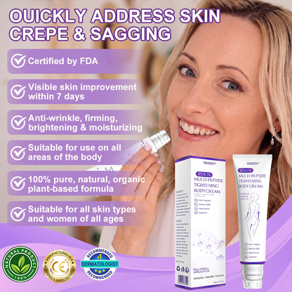 FDA Official: HISKIN® PDRN Multi-Peptide Massaging Body Roller Cream- Anti-aging, Hydrating, Skin Firming & Lifting, Skin Repair, Even Tone, Acne and Dark Spot Treatment, Wart and Mole Removal, and Psoriasis Relief.